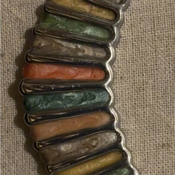 Multicolor Stone Necklace - Picture 2 of 7